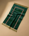 tapis de prière bab mansour vert royal maroc