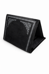 tapis de prière avec dossier noir maroc
