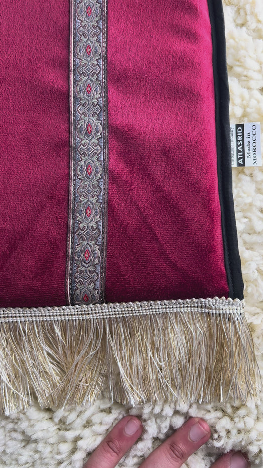 Tapis médical Grenat